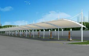 河间市膜结构停车棚