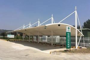 河间市膜结构停车棚